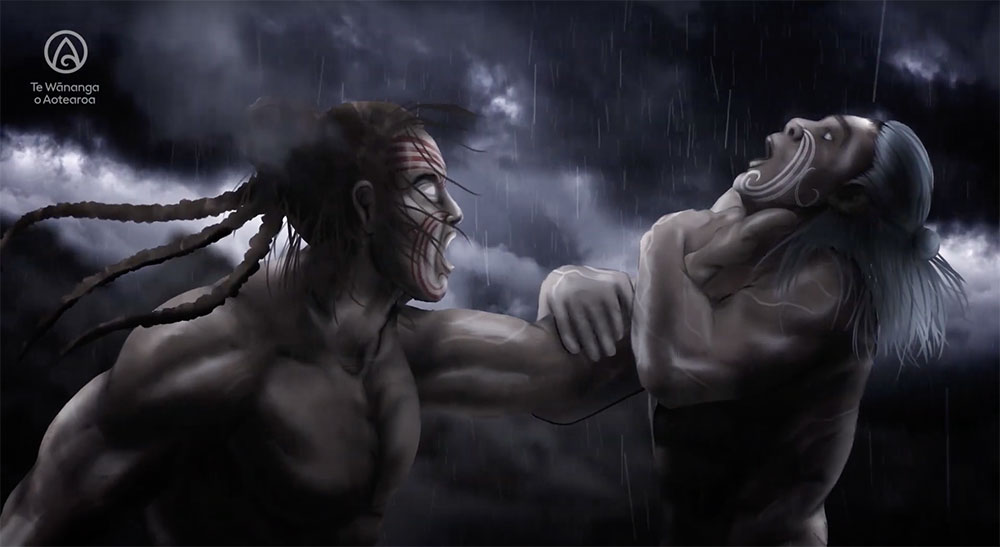 Te Paerangi – The battle of the gods